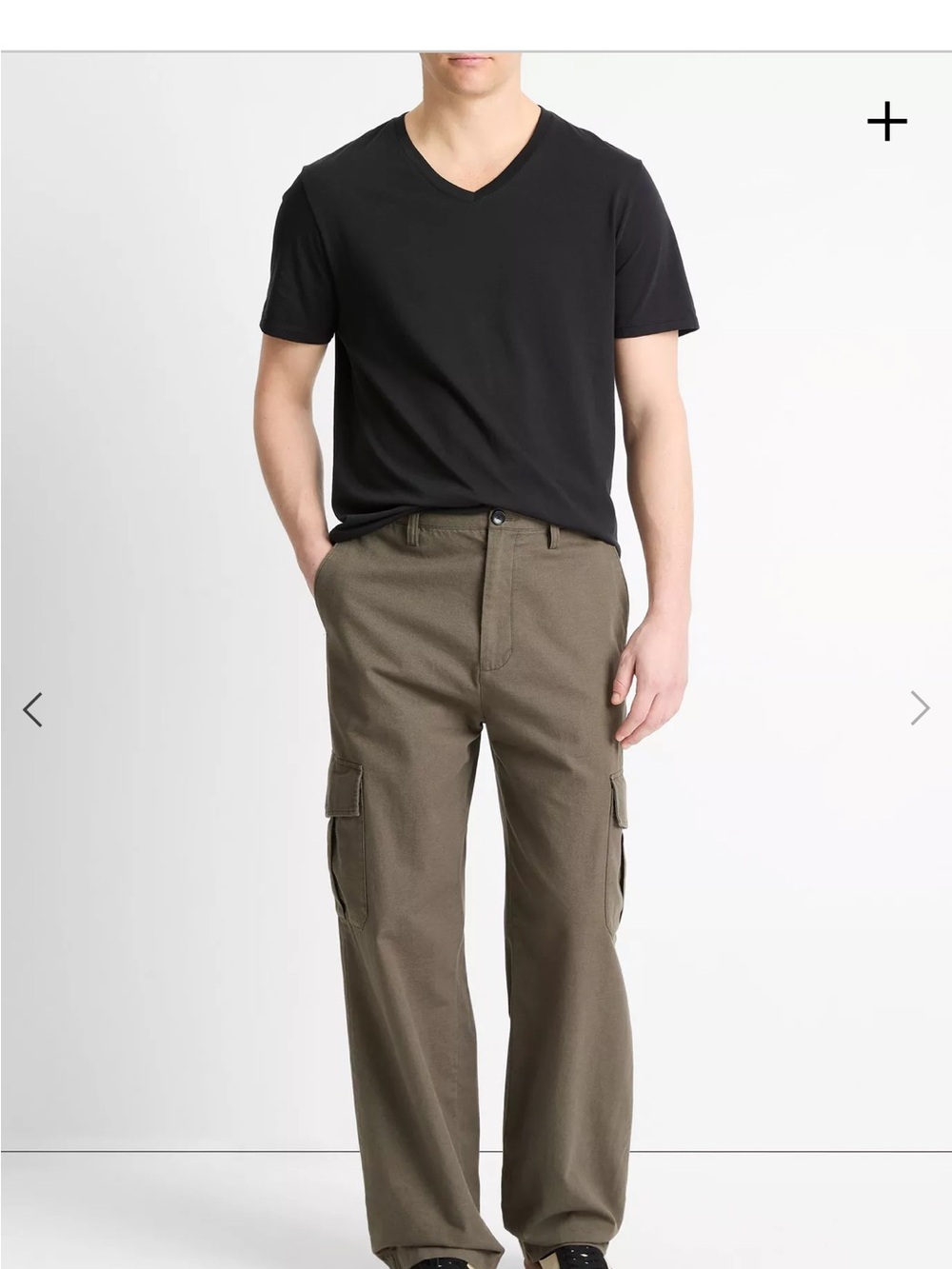 Men's Vince Pima cotton v neck